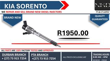 Kia Sorento Diesel Injectors 