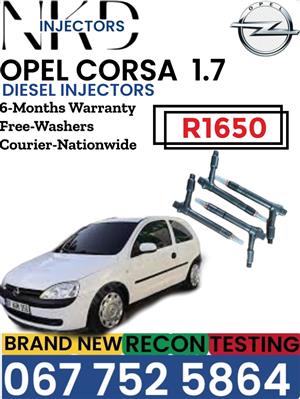 Opel Corsa 1.7L Diesel Injectors