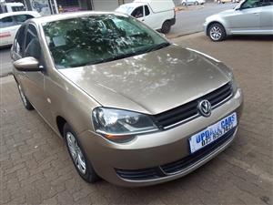 2014 VW Polo Vivo sedan 1.4 MANUAL gold color 75000km 
