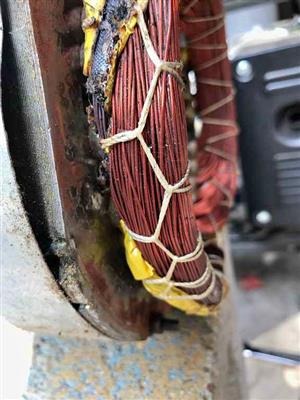 Generator alternator rewinding