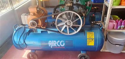 250 Lt 7.5 HP AIRCO COMPRESSOR 