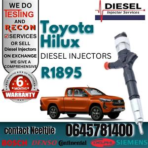 Toyota Hilux diesel injectors for sale