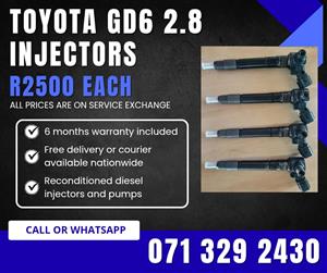 TOYOTA INJECTORS FOR SALE 