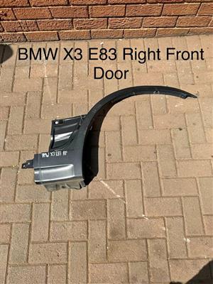 BMW X3 E83 Right Front Wheel Arch