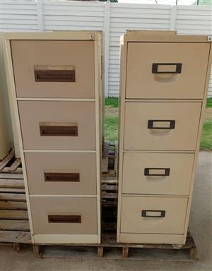 Steel USED 4-Drawer Filing Cabinets...5 Available!