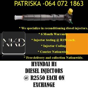 HYUNDAI H1 DIESEL INJECTORS FOR SALE