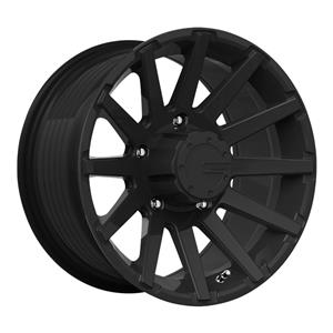 17″ A-Line Dare 6/139 Velvet Black Alloy Wheels