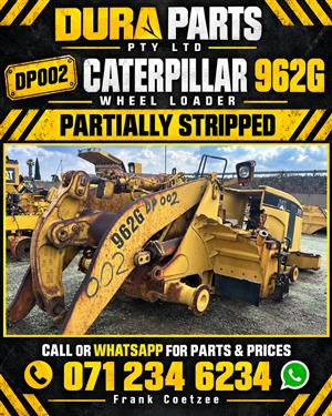 Caterpillar 962G Wheel Loader Partially Stripped 