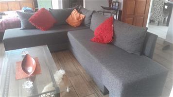 Brand new Grey L shape loungesuit for sale, URGENT