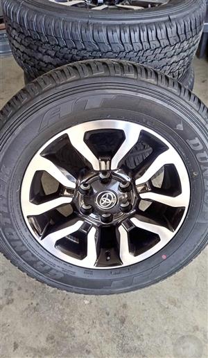 18 inch Toyota legendRS mags and tyres