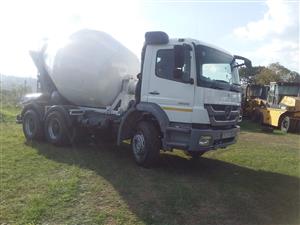 2014 MERCEDES BENZ AXOR 26-28 CONCRETE MIXER 