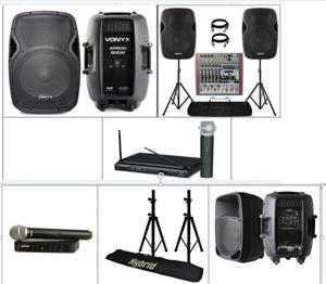 Awesome Easy Sound Hire / PA System Hire  - FESTIVE SPECIAL- R799