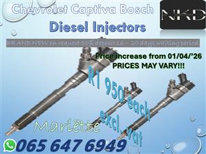 Diesel Injectors Chevrolet Captiva Bosch
