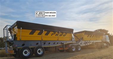 New 2026 PRBB 50m³ Grain lightweight Side Tipper