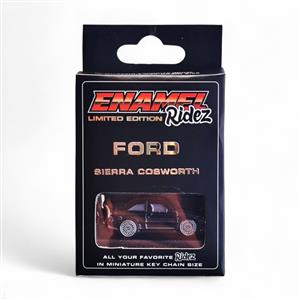Ford Sierra Cosworth Black - Die-Cast Enamel Keychain