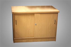 Oak Credenza Cabinet Junk Mail