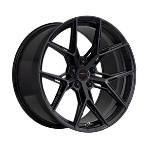 20″ A-Line Hydro 5×120 Velvet Black ET37 Flow Forming Alloy Wheels