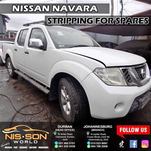 Nissan Navara Stripping For Spares