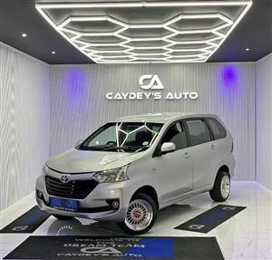 2019 TOYOTA AVANZA 1.5 SX FINANCE