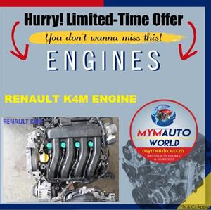 RENAULT CLIO II 1.6 16V K4M ENGINE