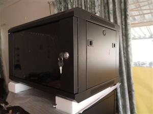 6 U wallbox / server rack / network cabinet for sale. Brand new. Black with glass door.