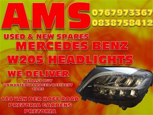 Mercedes Benz W205 Headlights for sale 