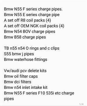 Bmw performance parts