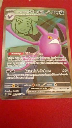 Team Rocket's Crobat ex - 217/182 - SV10: Destined Rivals (DRI)