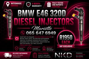  INJECTORS BMW E46 320D