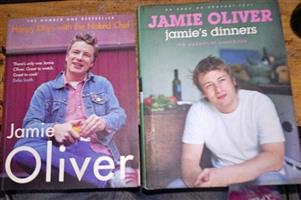 two popular cookbooks by celebrity chef Jamie Oliver