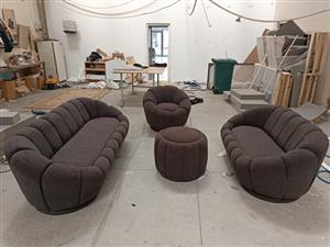Modern deepline couch