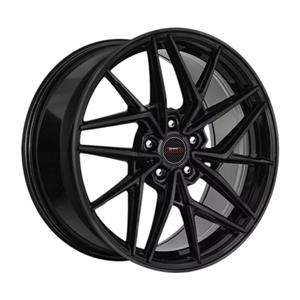 18″ A-Line Chicago 5/108 Gloss Black Tint Flow Forming Alloy Wheels