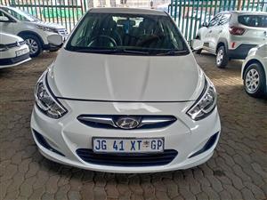 Hyundai accent  Engine:1.6  Manual  petrol  2019 White