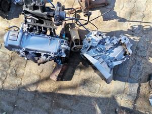 Fiat polio 1.2 engine end 5speed gearbox bargain for tomorrow only