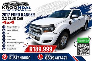 2017 Ford Ranger 3.2 Club Cab 4x4