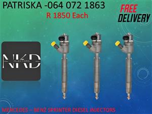 MERCEDES SPRINTER INJECTORS FOR SALE