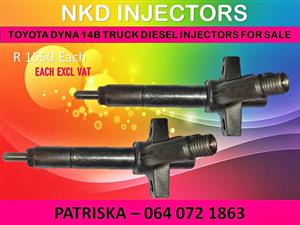 DIESEL INJECTORS NEW OR RECON ON TOYOTA DYNA 14B TRUCK