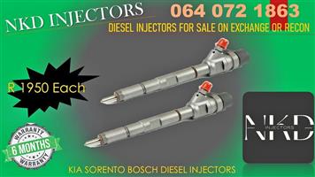 KIA SORENTO BOSCH NEED NEW DIESEL INJECTORS