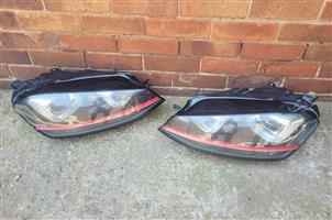 VW Golf 7 GTI Xenon Headlights