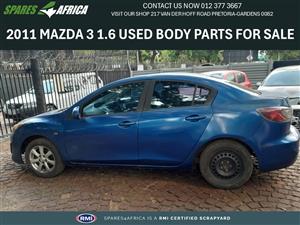 2011 MAZDA 3 1.6 USED BODY PARTS