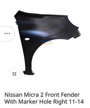 Nissan Micra Left Fender 11-14
