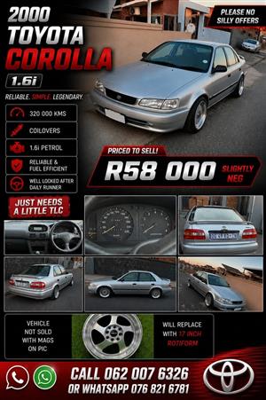 Toyota Corolla 160i for sale