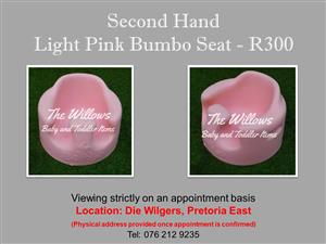 Second Hand Light Pink Bumbo Seat