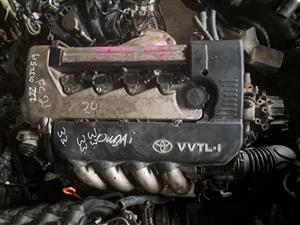 COMPLETE IMPORTED USED TOYOTA 2.0L RSI 2ZZ ENGINE FOR SALE