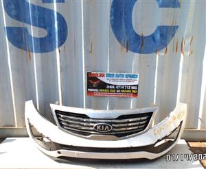 Kia Sportage front bumper with gill and badge (2013-2017)