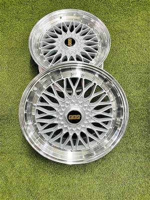 19 Inch BBS SUPER RS RIM SET Narrows/Wides