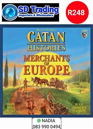 CATAN HISTORIES BOARD GAME– MERCHANTS OF EUROPE