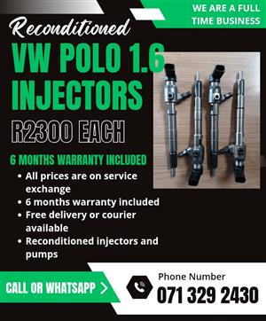 VW INJECTORS FOR SALE WITH WARRANTY 