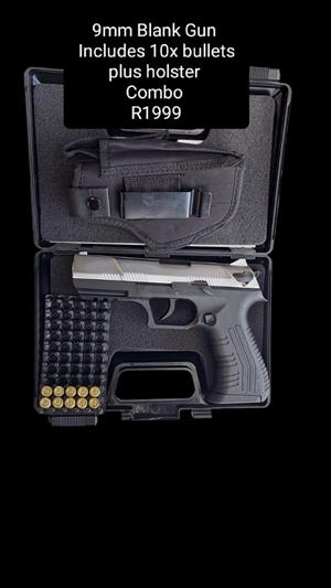 9mm Blank Gun Combo 