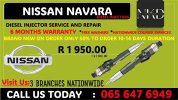 NISSAN NAVARA YD25 DIESEL INJECTORS